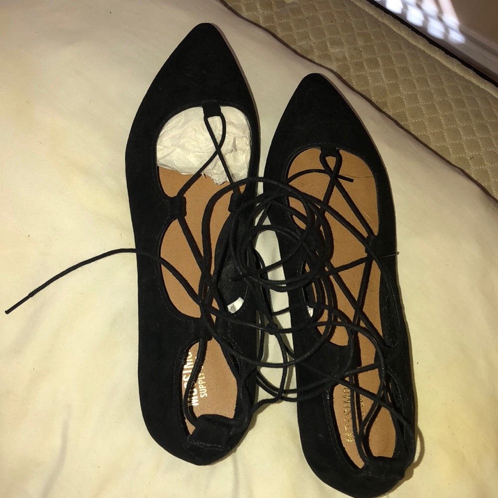 Black flats